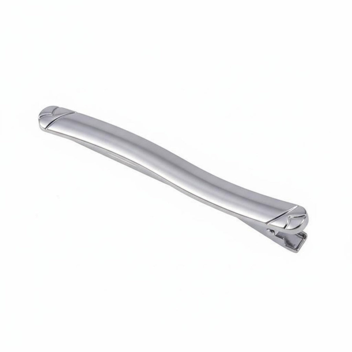 Polished Finish Business Tie Clip Secure Hold Novelty Tie Clip Detailed Craftsmanship Necktie Holder Long-Lasting for Professionals, Groomsmen
