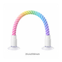 Bird Perch with Suction Cups Rainbow Window Bird Perch for Parrots