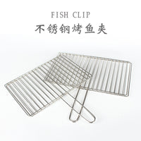 Stainless Steel Grilling Basket with Handle for Fish, Vegetables, and Meat