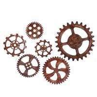 Industrial Style Vintage Gear Wall Decor for Bars and Cafes