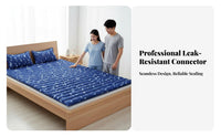 Non-Electric Cooling Water Bed Reusable Water Mattress Pad No Refrigeration Needed Summer Cooling Bed Mat Energy Saving for Couples, Students, Dormitory