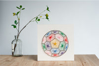 DIY Colorful Football String Art Kit for Stress Relief & Family Activities