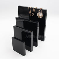 Acrylic Square Jewelry Display Tray Set for Rings, Earrings, and Small Ornaments