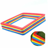 43cm Square Soccer Agility Rings for Kids, Physical Training Equipment for Kindergarten Sensory Integration
