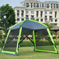 Outdoor Camping Tent 3-4 Person Sunshade Insect-Proof Canopy
