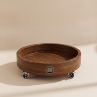 Rolling Botanical Trolley Heavy Duty Botanical Trolley with Wheels Sturdy Flower Pot Holder for Living Room