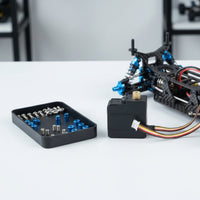 5 Wire Steering Servo Easy to Install Steel Gear Servo Low Noise Remote Control Part