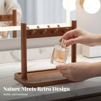 Entryway Valet Tray Stand Vintage Design Perfume Display Rack Decorative