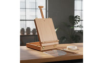Tabletop Art Easel Portable Tabletop Easel with Storage Folding for Artists, Students, Studio