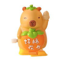 Capybara Wind-Up Desktop Ornament, Cute and Stress-Relieving Resin Figure