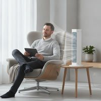 Bladeless Column Cooling zoneSaving Bladeless Fan Compact for Bedroom