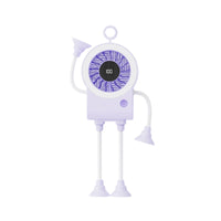 Mini Fan with Suction Cups Portable Alien Desk Fan Cute for Office Workers