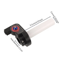 22 Mm Mounting Hole ATV Twist Throttle Handle Blue Adjustment Fastener Motorcycle Twist Throttle Red Accent Vehicle Part Black