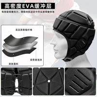 Adjustable Breathable Protective Headgear for Rugby, Football, Hockey, and More