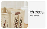 Multi-Purpose Foldable Laundry Basket with Wheels Easy Mobility Rolling Laundry Hamper Polished Edges for Families, Bathroom, Bedroom