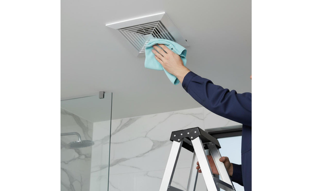 Easy to Install Ducted Ceiling Exhaust Fan Strong Air Circulation Ceiling Exhaust Fan Quiet Operation for Kitchen