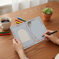 Cute Pet Folded Greeting Card with Envelope for Graduation & Gifts