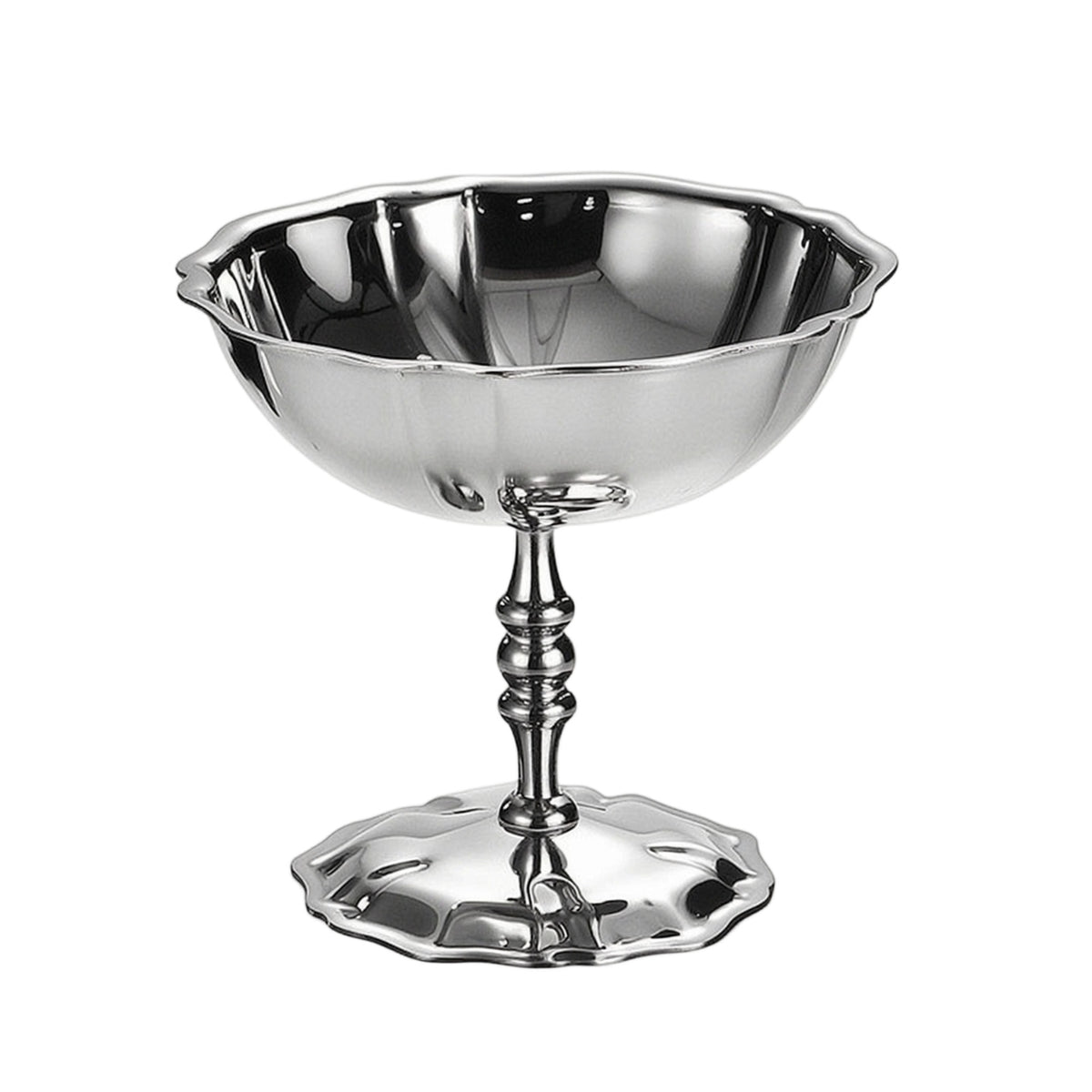 Dessert Cup with Pedestal Mirror Polished Footed Sundae Cup