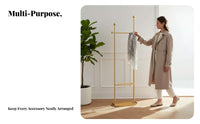 Multi-Hook unrestrictedstanding Coat Tree Stable Base Tree-Shaped Clothes Holder Sturdy Construction Clothing Stand Space-Saving for Children, Families, Office Workers, Entryway, Bedroom, Living Room, Hallway