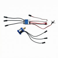 Brushless Motor with 2two to Three S Brushless Motor with Speed Controller 6V 2A BEC Power System for Rock Crawling
