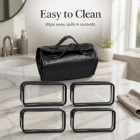 4-in-1 Detachable Travel Cosmetic Bag Large Capacity Foldable Organizer