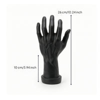 Mannequin Hand with Base Molded Hand Mannequin PVC for Photographers