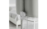 Adjustable Height Crib Wheels Bedside Sleeper Easy to Clean for Infants