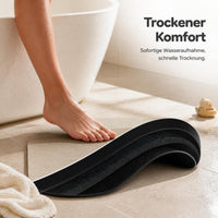 Cartoon Diatomaceous Earth Bath Mat - Non-Slip, Super Absorbent, Quick Dry Floor Mat for Bathroom & Toilet
