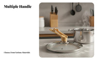 Heat Resistant Universal Pot Lid Handle Easy to Install Stand-up Lid Handle Long-Lasting Material for DIY Repairers, Home Cooks, Kitchen