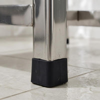 Stainless Metal Stool Anti-Slip Foot Feet Seating Furniture Crossbar Support