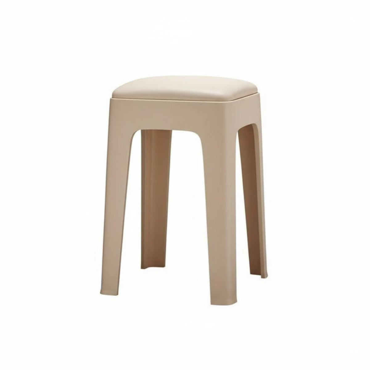 Stackable Design Upholstered Shell Chair Padded Seat Kitchen Seating sturdy Construction Household Furniture Space-Saving for Restaurant Owners, Apartment Dwellers, homeowners, Dining Room, Cafe, Home Office