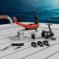 Sea Fishing Rod Mount Heavy Duty Boat Rod Holder Multi-Angle Adjustment Fishing Pole Bracket for Deep-Sea