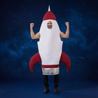 One-Piece Spacecraft Costume Polyester Dress up Clothes Unique Design for Adults