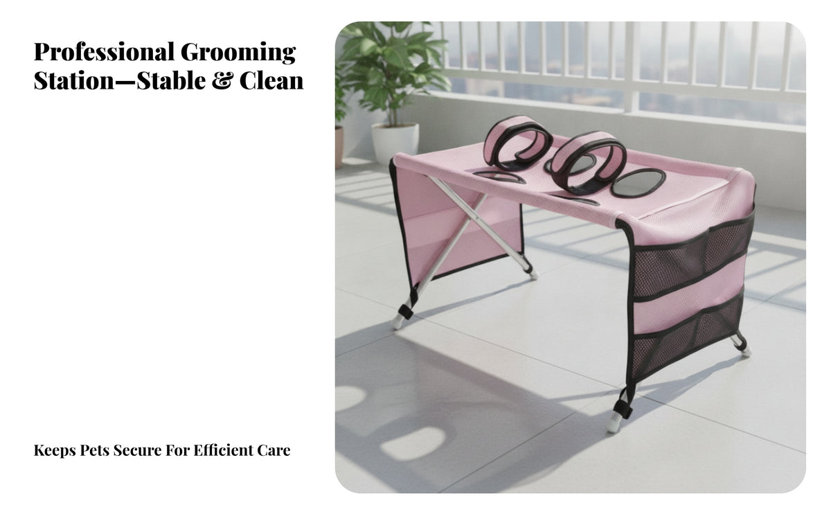 Secure Pet Grooming Bed