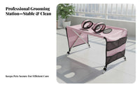 Secure Pet Grooming Bed