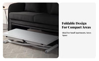 Space-Saving Transformable Coffee Table two-in-singleUse raiseTop Expandable Coffee Table Height-Adjustable Household Furniture Multi-Functional Design for Small Apartment Residents, urban Dwellers, Home Office Workers, Living Room, Dining Area