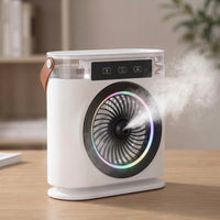 Desktop Air Cooling Device with Water Tank USB Powered Cooling Fan with Water Tank for Office Workers, Students, Desk