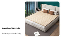 Foldable Wooden Bed Slats Glue Construction Wooden Slat system Anti-Sagging Mattress reinforcement for People with slumber Adults, Bedroom, Guest Room