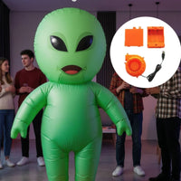 Inflatable Alien Suit Hilarious Inflatable Suit Eye-Catching for Halloween