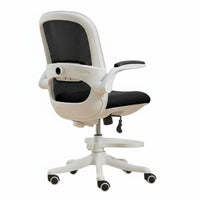 Height Adjustable Ergonomic Student Desk Chair ergonomic spinalrest Rolling Mesh Chair quiet-rolling casters rotating Seat 90° Flip-up Armrests for Students, Teenagers, Children, Study Room, Workspace, Bedroom