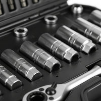 Chrome Vanadium Steel Strut Tool Kit Compatible Shock Absorber Socket Set Portable Strut Nut Socket Organized for DIYers, Workshop
