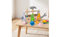 Toy Tool Set with Basket Educational Playset Fine Motor for Classroom