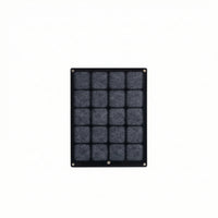 Acrylic Pin Display Frame Pin Holder Case Transparent Grid Layout