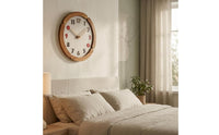 Wooden Wall Clock Easy Reading Wooden Wall Clock Clockwork Mechanism Timepiece