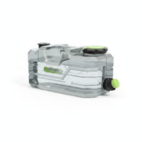 Camping Water Container Transparent Water Storage Container Household Container Faceted Screw-on Lid