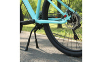 Folding Design Adjustable Aluminum Cycle Kickstand Stable Parking Support Center Mount Bike Stand Non-Slip Sole for Commuting