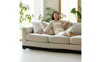 Furniture Space Barrier Strip No Tools Required Under Sofa Barrier Easy Install Under Furniture Barrier for Pet Owners, Parents, Playrooms