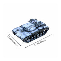 M60A2 Starship Tank Miniature M60A2 Tank Model Painted for Desktop