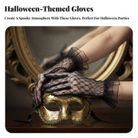 Alluring Design Feline Ear Lace Veil Headband Lightweight Lace Feline Ear Hairband Comfortable Fit Costume Accessory for Women, Adults, Cosplayers, Halloween, Cosplay Events, Masquerade, Nightclub