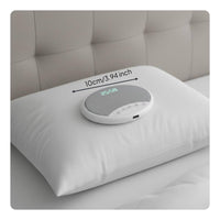 Private Listening Wireless Bluetooth Pillow Speaker Timed Shutdown Ultra Thin Sleep Speaker Long Battery Life for Travel